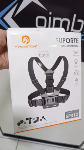 Suporte Peitoral Para Celular - Camera - Esportivo Ajustável Hmaston SPR12 Loja Coimbra