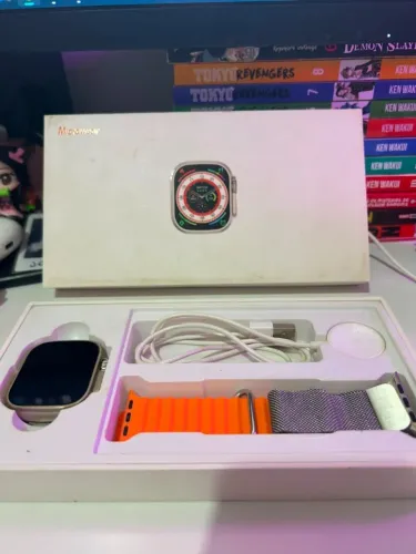 Smartwatch Microwear Watch Ultra 49mm - Kit completo!