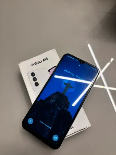 Samsung Galaxy A15 128GB Branco - Conservado, com Caixa