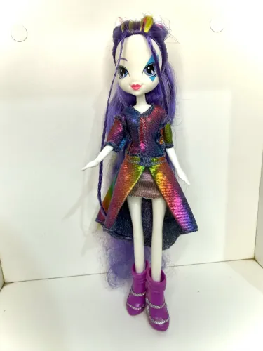 (Promoção) My Little Pony Equestria Girls Rarity Rainbow Rocks Hasbro Boneca MLP Original