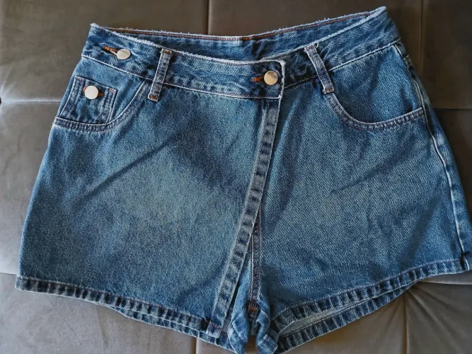 Shorts saia jeans