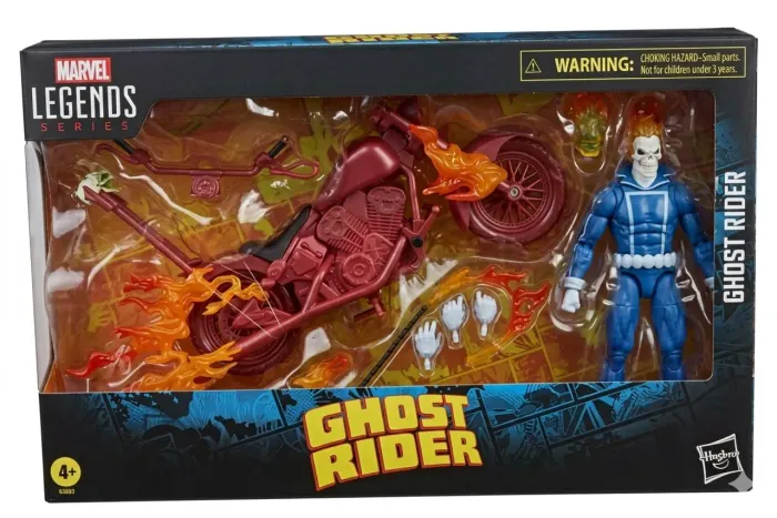 GHOST RIDER (MOTOQUEIRO FANTASMA) MARVEL LEGENDS DELUXE BOXSET - COM MOTO | HASBRO