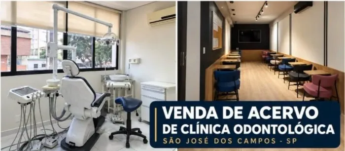ACERVO COMPLETO DE CLÍNICA ODONTOLÓGICA ? SÃO JOSÉ DOS CAMPOS/SP R$ 70.000