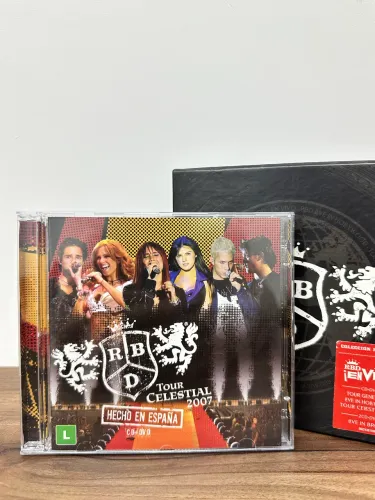 RBD - HECHO EN ESPAÑA - CD E DVD