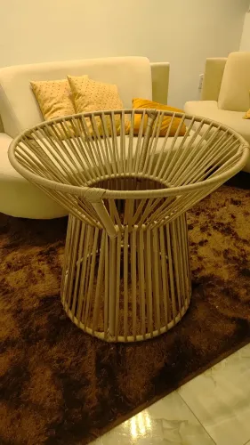 Base para mesa em corda náutica