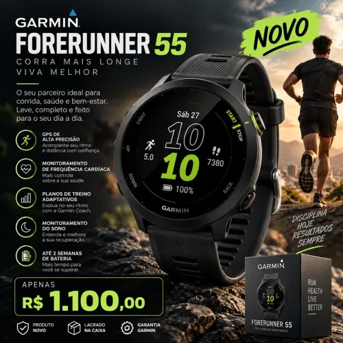 Garmin Forerunner 55 NOVO