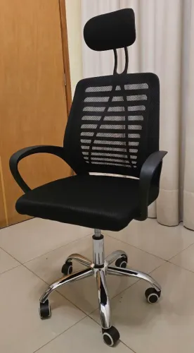 Cadeira escritório ergonômica mesh - NOVA