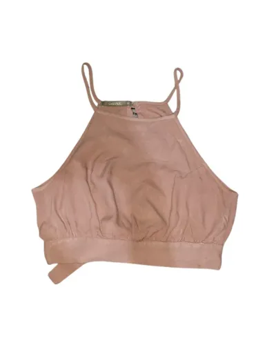 Blusa Cropped Nude Garage - Tamanho M