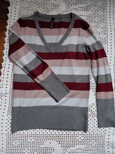 Camisa de manga comprida listrada masculino de frio marca equus maravilhosa