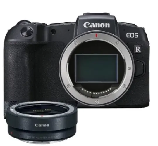 Câmera Canon EOS RP Mirrorless (Corpo + Adaptador EF-EOS R) - LACRADA