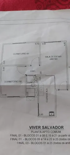 Alugo apartamento - Viver Salvador