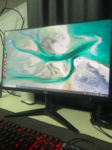 MONITOR AOC 75 HZ 24 polegadas 