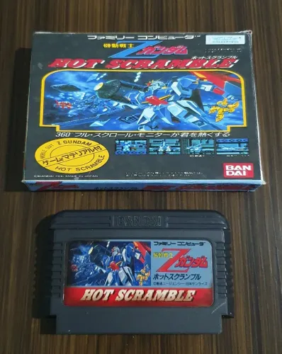 HOT SCRAMBLE FAMICOM NES NINTENDINHO ORIGINAL