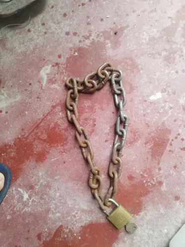 Correndo e cadeado