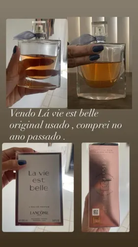 Vendo perfume original usado . La Vie Est Belle.