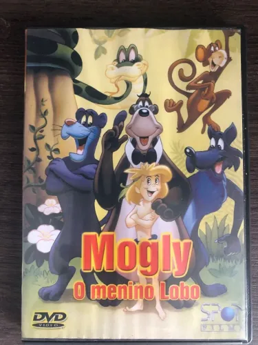 DVD Mogly - O Menino Lobo - Desenho Animado Clássico