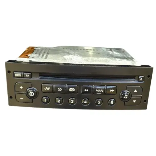 Rádio Original Peugeot 206 Usado Conservado Funcionando
