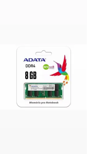Memória 8GB DDR4 Notebook
