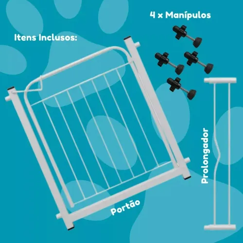 Grade Proteção Pet P/ Casa e Apto