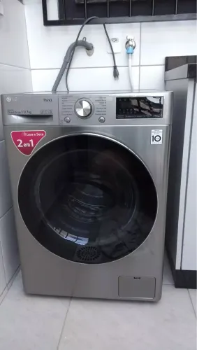 Lava e seca lg inox 11kg smart wifi
