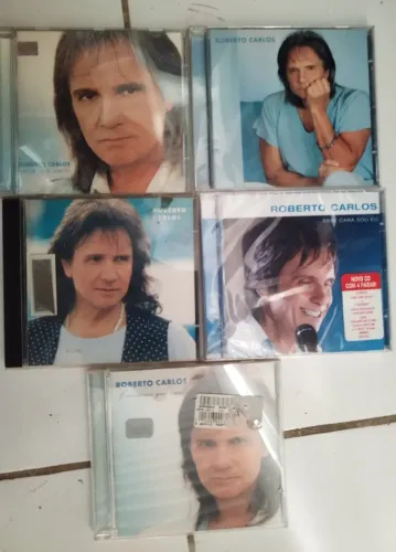 5 CDS do Roberto Carlos originais