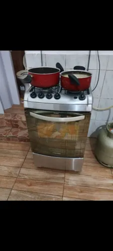 Fogão Electrolux cinza
