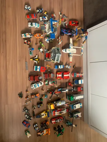 Coleção de legos nao entrego nao envio somente retirada 