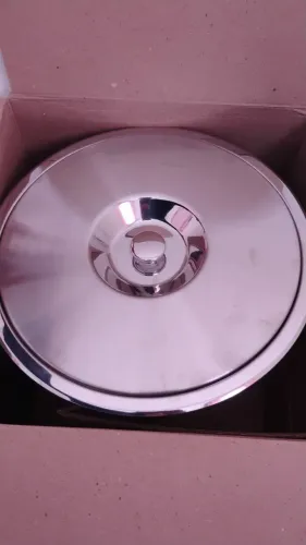 Lixeira de Embutir Clean Round aço inox 8L