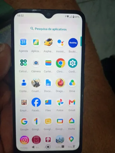 vendo celular LG k22 bom todo