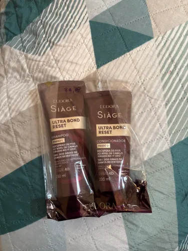 Kit shampoo e condicionador Eudora Siàge