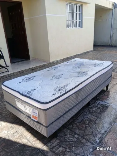 Cama de solteiro box