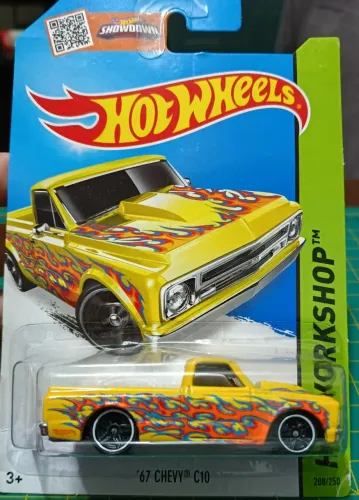 Hot Wheels ' 67 Chevy C10 - Amarelo 2013