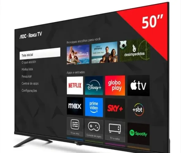 TV 50 polegada