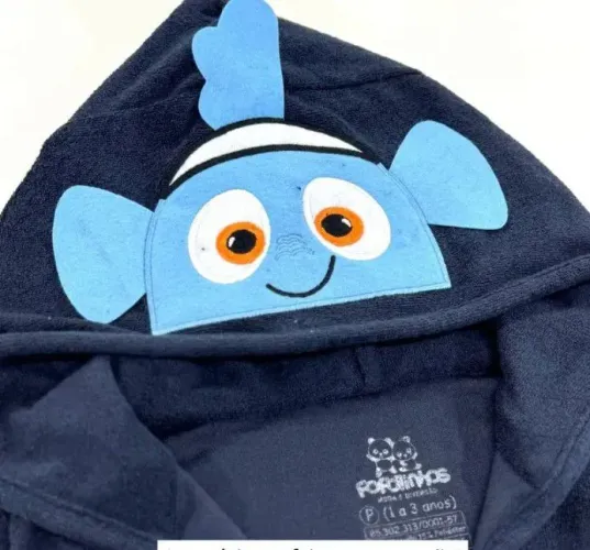 Roupão infantil 70$