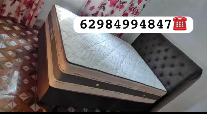Cama de casal com molas apart