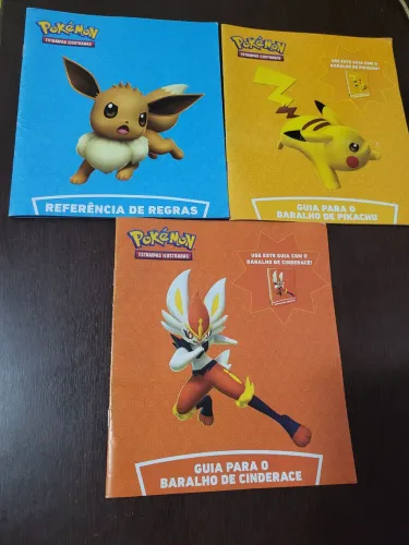 Cartinhas pokemon estampas ilustradas 160 cartinhas