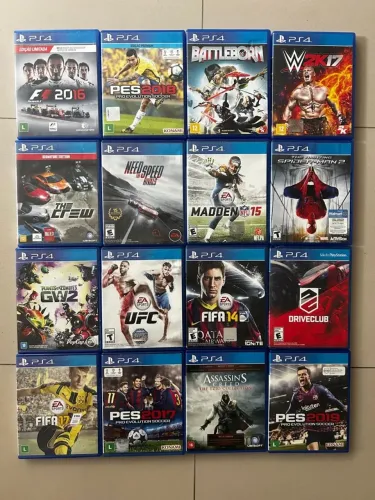 PACOTE 16 JOGOS PS4