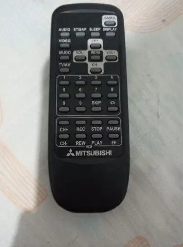 Controle novo p/ video cassete mitsubish