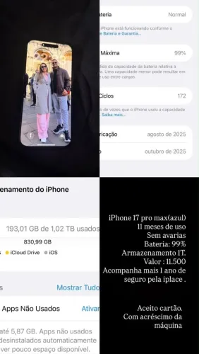iPhone 17 pro max - 1T