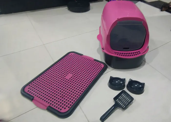 Kit banheiro higiênico para gatos