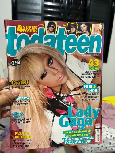 Revista Todateen Nº 174 (Maio/2010) - Lady Gaga na Capa | Original | Colecionador