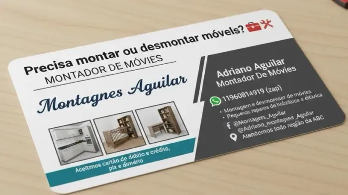 Montador de móveis ?