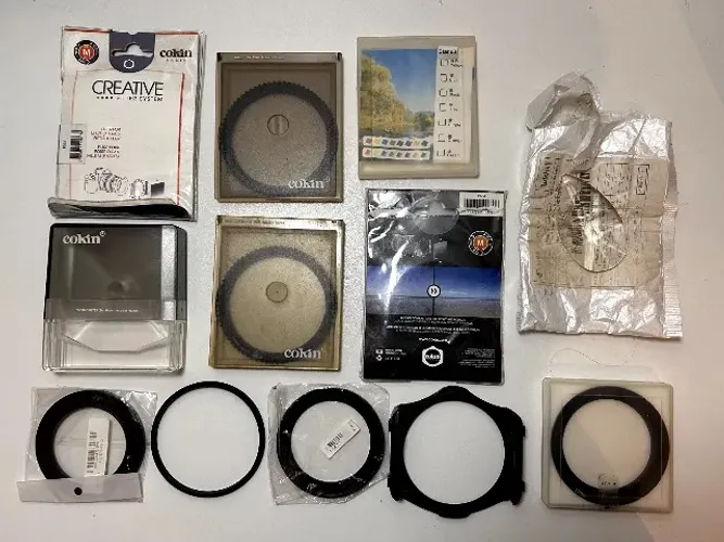 Kit Filtros Criativos Cokin P + Porta Filtro + Adaptadores + Prisma + Acessórios