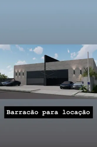 LINDO GALPÃO EM CONSTRUÇÃO PARA LOCAÇÃO NA AVENIDA DO LAGO SUL.