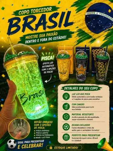 COPOS DO BRASIL COM LED