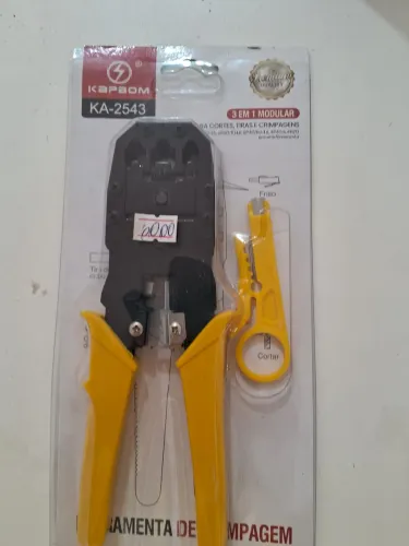 Ferramenta de Crimpage de cabo e fios elétricos 3 em 1