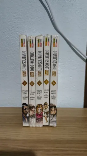 Mangá Novo Lobo Solitário edição 5 a 9