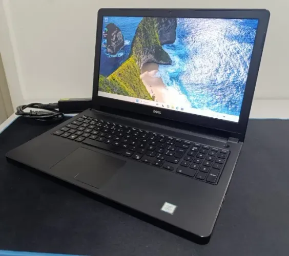 Notebook dell Core i7 2.7 ghz 8 gb memória ddr4 tela 15 ssd rápido bateria boa fonte origi