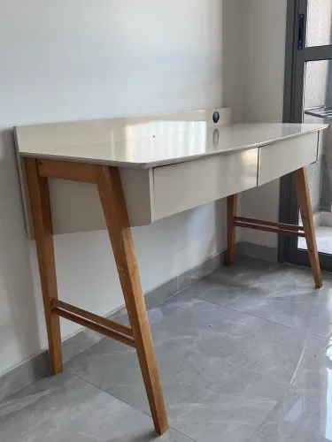 Escrivaninha Mesa Tamanho 1.24x50 Off White