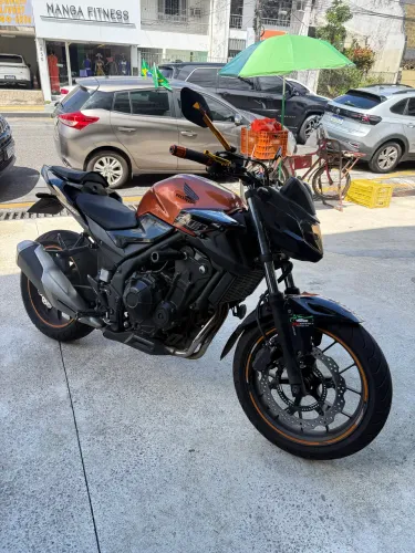 Honda/ CB 500F 2020 (Laranja) C/ 28 Mil Km RODADOS